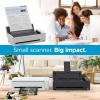imageScanSnap iX1300 Compact Wireless or USB DoubleSided Color Document Photo ampamp Receipt Scanner with Auto Document Feeder and Manual Feeder for Mac or PC WhiteScanSnap iX1300 White