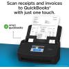 imageScanSnap iX1600 Receipt Edition Color Duplex Invoice Document Scanner for Mac and PC Works with QuickBooks Online Black
