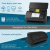 imageScanSnap iX1600 Wireless or USB HighSpeed Cloud Enabled Document Photo ampamp Receipt Scanner with Large Touchscreen and Auto Document Feeder for Mac or PC 17 watts BlackNEW ScanSnap iX2500 Black