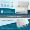 imageScanSnap iX1600 Wireless or USB HighSpeed Cloud Enabled Document Photo ampamp Receipt Scanner with Large Touchscreen and Auto Document Feeder for Mac or PC 17 watts BlackNEW ScanSnap iX2500 White