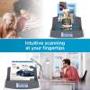 imageScanSnap iX1600 Wireless or USB HighSpeed Cloud Enabled Document Photo ampamp Receipt Scanner with Large Touchscreen and Auto Document Feeder for Mac or PC 17 watts BlackScanSnap iX1600 White Photos  Documents