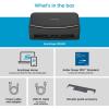 imageScanSnap iX1600 Wireless or USB HighSpeed Cloud Enabled Document Photo ampamp Receipt Scanner with Large Touchscreen and Auto Document Feeder for Mac or PC 17 watts BlackScanSnap iX1600 Black Photos  Documents