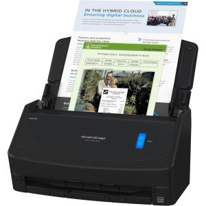 imageScanSnap iX1400 HighSpeed Simple OneTouch Button Color Document Photo ampamp Receipt Scanner with Auto Document Feeder for Mac or PC Black