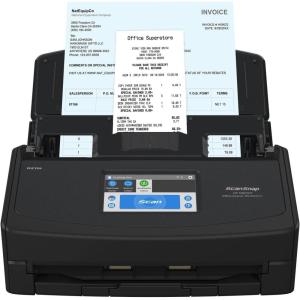 imageScanSnap iX1600 Receipt Edition Color Duplex Invoice Document Scanner for Mac and PC Works with QuickBooks Online Black